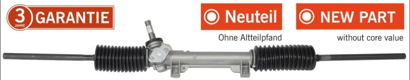 Image of MAPCO 29407 Steering Rack for left-hand drive vehicles, Mechanical Steering Gear (286)