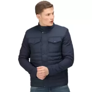 image of Regatta Mens Kadir Quilted Padded Softshell Insulated Jacket S - Chest 37-38' (94-96.5cm)