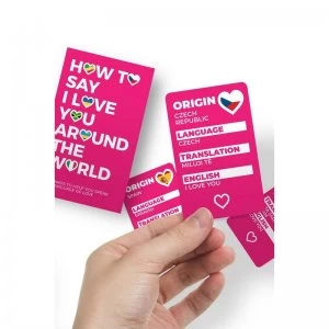 Image of How To Say I Love You Around The World Cards
