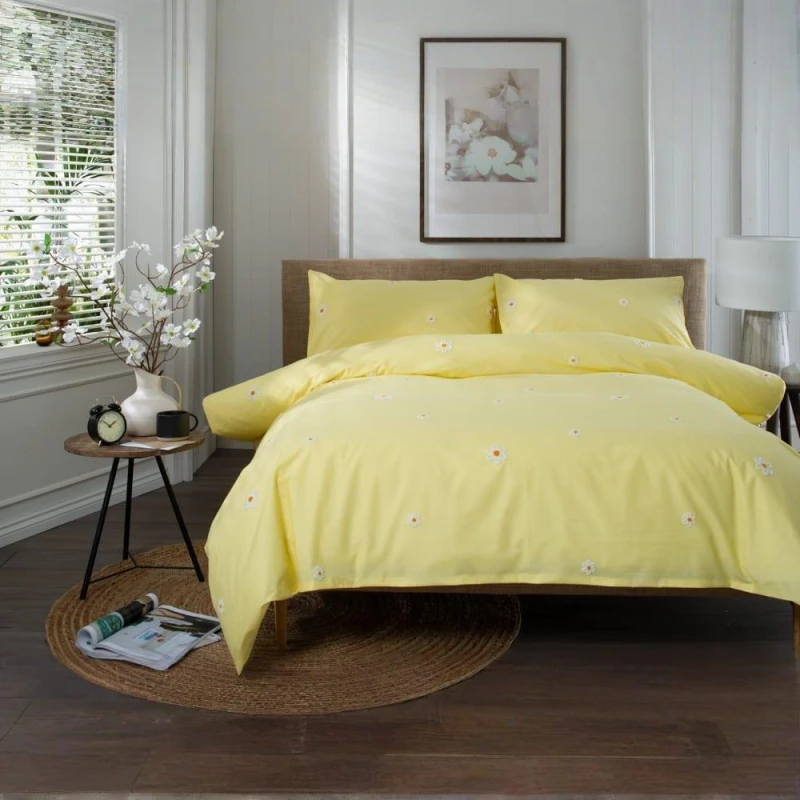 Image of The Lyndon Company Duvet Cover Sets Yellow unisex Single
