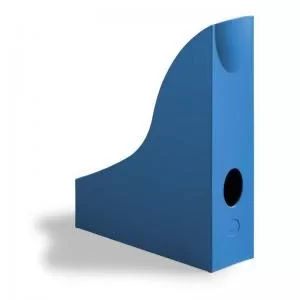 Image of Durable Magazine Rack ECO Blue Pack of 6