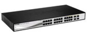 image of D-Link DGS 1210 24 24 Port Gigabit Smart Switch with 4 Combo SFP Ports