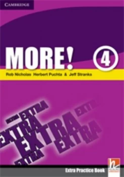 Image of More 4. Extra Practice Book by Rob Nicholas Paperback