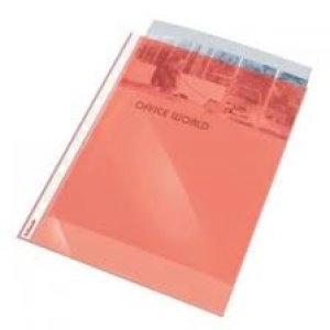 Image of Esselte Coloured Punched Pocket Polypropylene Top-opening 55 Micron A4