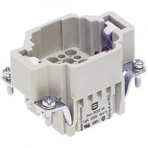 Image of Harting 09 16 024 3001 Han 24B gs M25 Industrial Connector Series Han DD Inserts