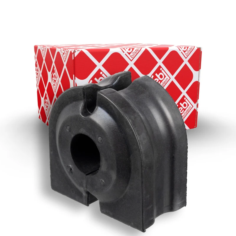 Image of FEBI BILSTEIN 33383 Stabilizer Bushes Front Axle, EPDM (ethylene propylene diene Monomer (M-class) rubber) EPDM (ethylene propylene diene Monomer (M-c