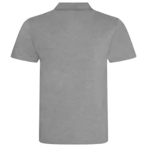 Image of AWDis Mens Tri-Blend Polo Shirt (XXL) (Heather Red)