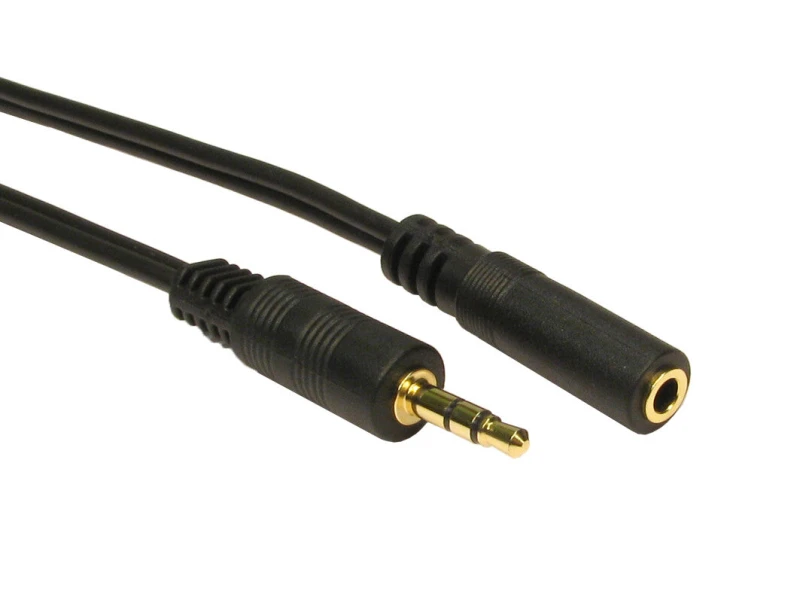 Image of Cables Direct Cables Direct 2TT-105 audio cable 5m 3.5mm Black 2TT-105