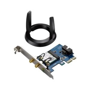 image of Asus PCE-AC55BT Dual-Band Wireless-AC1200 Bluetooth 4.0 PCI-E Adapter