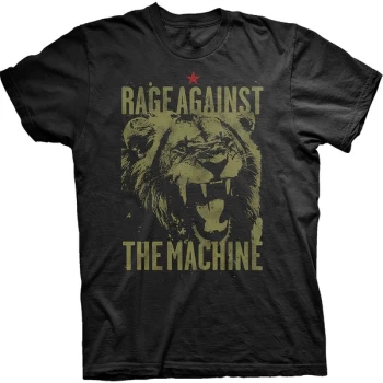 Image of Rage Against The Machine - Pride Unisex Large T-Shirt - Black