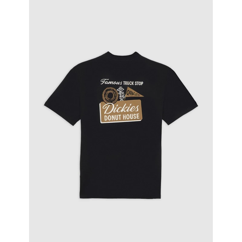 Image of Dickies Mens Doughnut T-Shirt Black male X Large