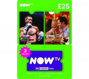 image of Now TV Sky Movies Pass 3 Month