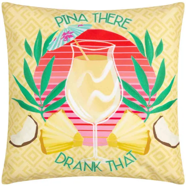Image of furn. Pina There Abstract Polyester Filled Outdoor Cushion 5025532799692