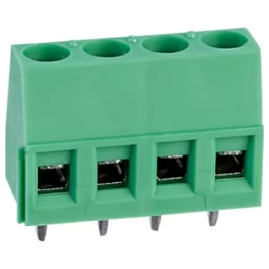 Image of Phoenix Contact 1715747 MKDS 1,5/4-5,08 4 Way Screw Terminal Block...