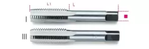 Image of Beta Tools 433 Chrome-Steel Fine Pitch Metric Hand Tap M10 x 0.75mm 004330207