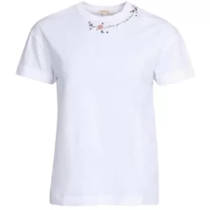 Image of Barbour Womens Cranmoor Tee White 14