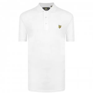 Lyle and Scott Lyle and Scott Basic Short Sleeve Polo Shirt - White 626