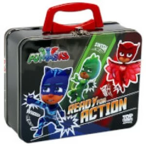 image of Top Trumps Activity Tin Game - PJ Masks Edition