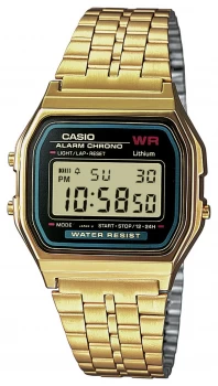 Image of Casio Mens Digital Watch - Gold