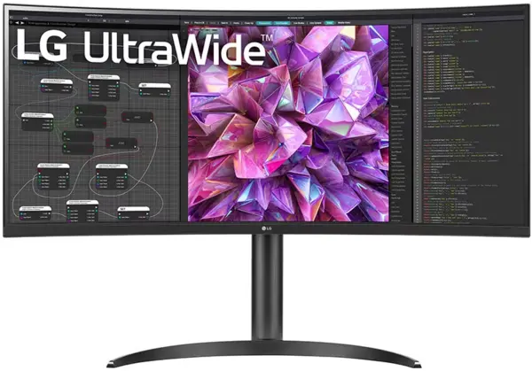 Image of LG UltraWide 34" 34WP65C-B Quad HD Curved LED Monitor