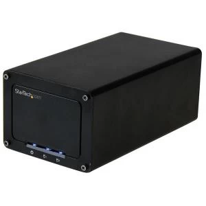 image of USB 3.1 10GBps External Enclosure For Dual 2.5" Sata Drives