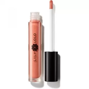 image of Lily Lolo Natural Lip Gloss Nourishing Lip Gloss Shade Peachy Keen 4ml