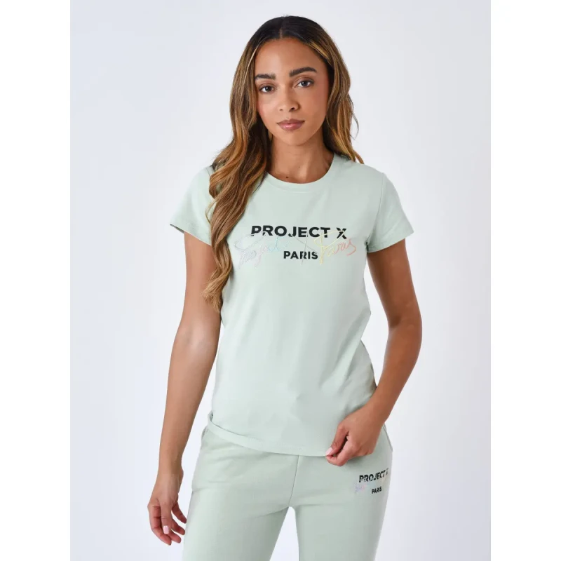 Image of Project X Paris Womens T-Shirt Project X Paris Vert Female L