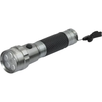 image of 5 LED Aluminium Soft Grip Torch - 2 X C