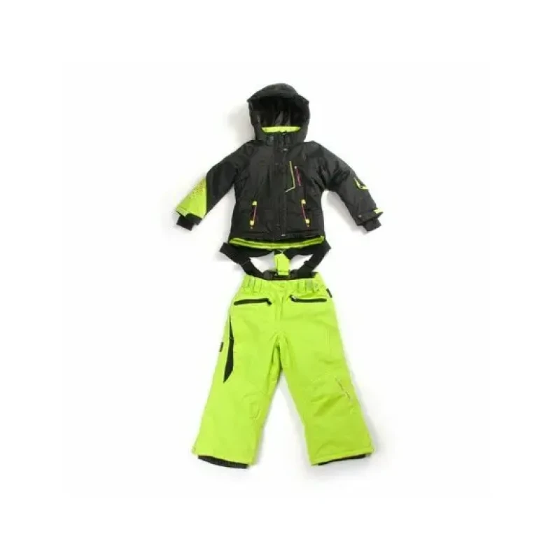 Image of Peak Mountain Girl's ski suit Peak Mountain Famic Noir Female 6 ans FAMIC/KS/NOIR-ANIS