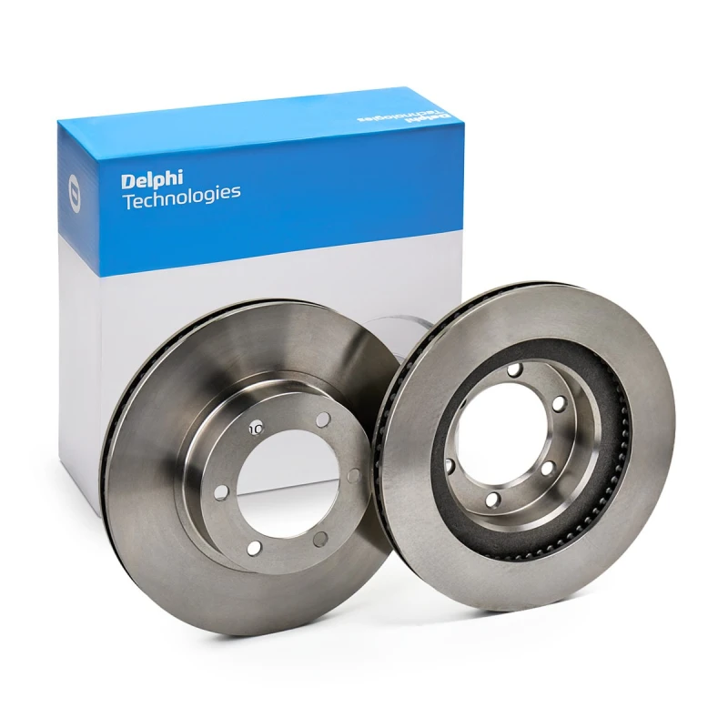 Image of DELPHI BG4052 Brake disc Vented, Oiled Brake Disc (82)