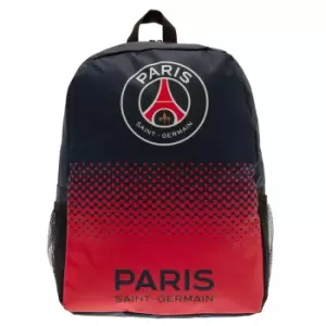 Image of Paris Saint Germain FC Backpack (One Size) (Black/Red)
