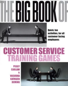 Image of The Big Book of Customer Service Training Games by Peggy Carlaw Paperback