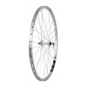 image of Raleigh 700c Front Rim Brake QR Wheel - Silver