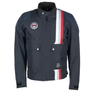 Image of Helstons Hamilton Tissu Technique Blue Jacket M