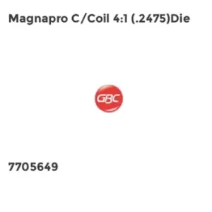 image of GBC MAGNAPRO CCOIL 41 .2475DIE