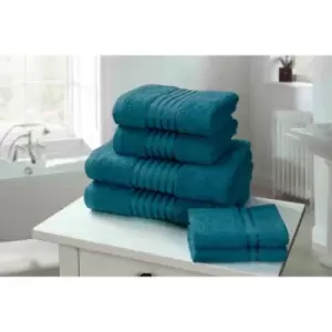 image of Rapport Home Furnishings Windsor 500gsm Towel Bale - 6 Piece - Teal