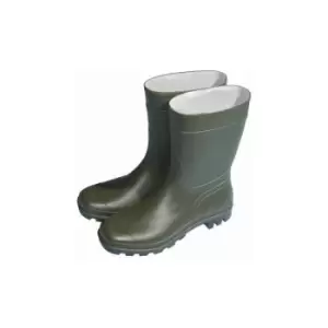 Image of Town&country - Essentials Half Length Wellington Boots - Green UK Size 9 - Green Size 9