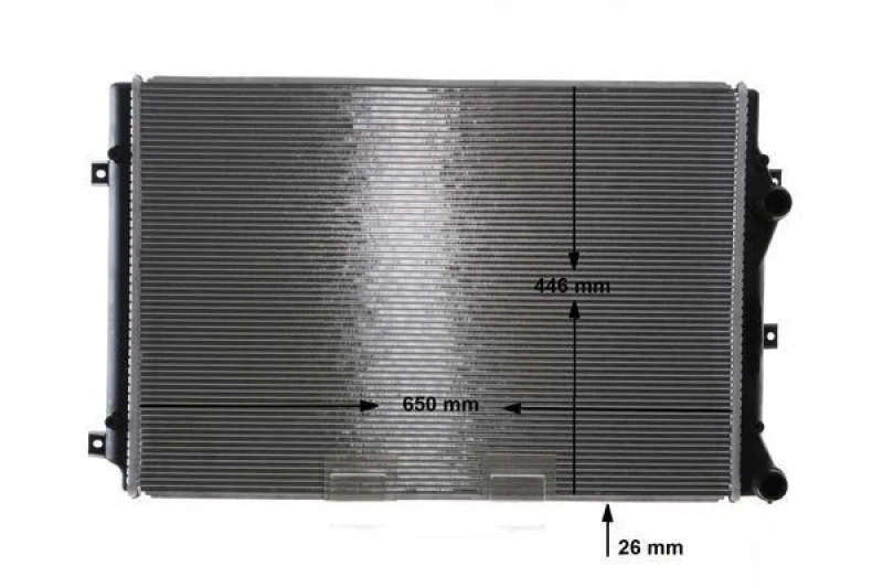 Image of MAHLE CIR 32 000S Low Temperature Cooler, intercooler Low Temperature Cooler,intercooler (4935)