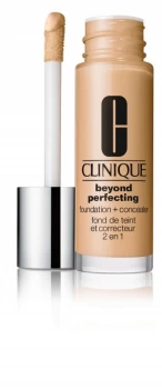 Image of Clinique Beyond Perfecting 2 in 1 Foundation and Concealer Linen