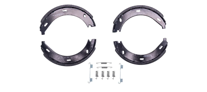 Image of HELLA Handbrake shoes HELLA 8DA 355 050-401