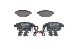 Image of Bosch Brake pad set FORD 0 986 494 614 1371454,1433958,1530602 1554524,1560026,1819638,1824348,6C112M008AB,6C112M008AC,6C112M008AD,6C112M008AE