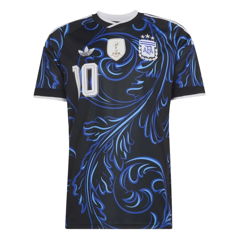 Image of Adidas Argentina Away Shirt Messi Coupe du Monde 2026 Noir Male XL KH3940