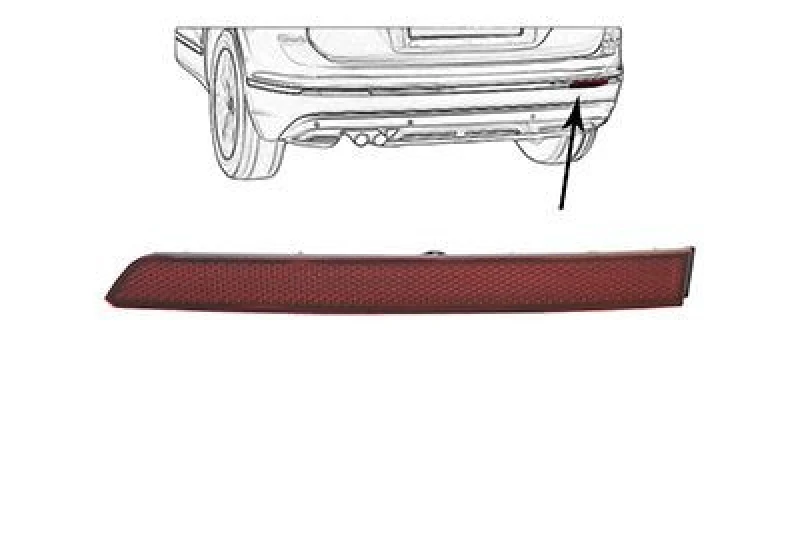 Image of VAN WEZEL Reflex Reflector VAN WEZEL 5747940