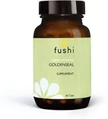 image of Fushi Organic 500mg Goldenseal Veg Caps 60s