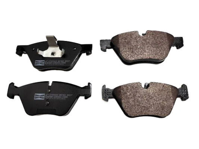Image of CHAMPION 573364CH Brake pad set not prepared for wear warning indicator Brake Pad Set,disc brake (402)