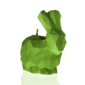 Image of Small Rabbit Candle – Lime Green