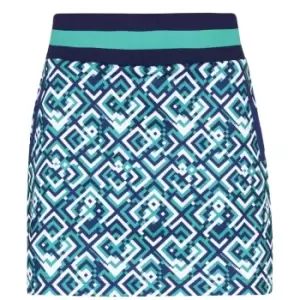 Image of Callaway Print Skort Ladies - Blue