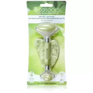 image of EcoTools Jade Roller & Gua Sha Massage Roller for Face And Massage Tool