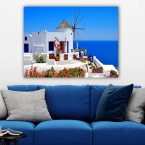 Image of 1186345331_70100 Multicolor Decorative Canvas Painting