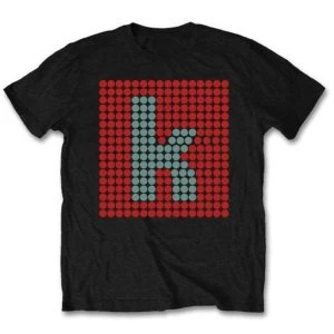 Image of The Killers K Glow Mens Large T-Shirt - Black